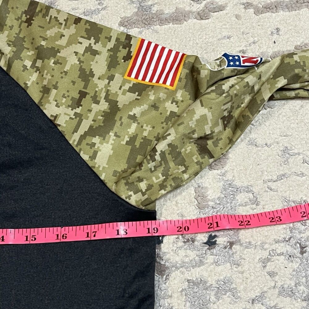 Nike DRI Fit On Field Chiefs Salute to Service Shirt Women Sz L Camo NFL Tee - Picture 7 of 10